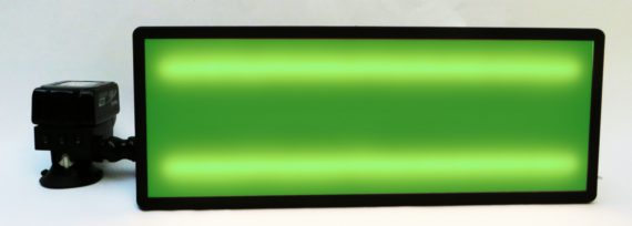 Neon Green Lens Filter For Elimadent LED Light 20"