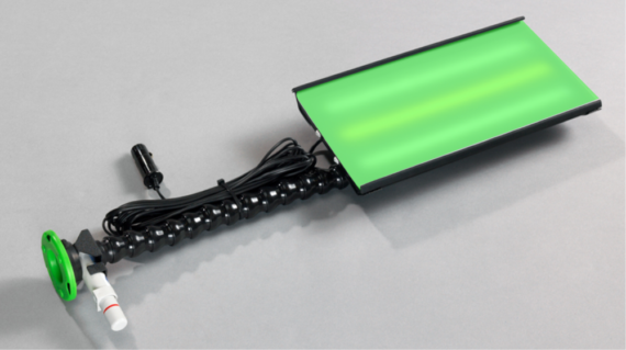 Neon Green Lens Filter For Ultra LED Light 7x14